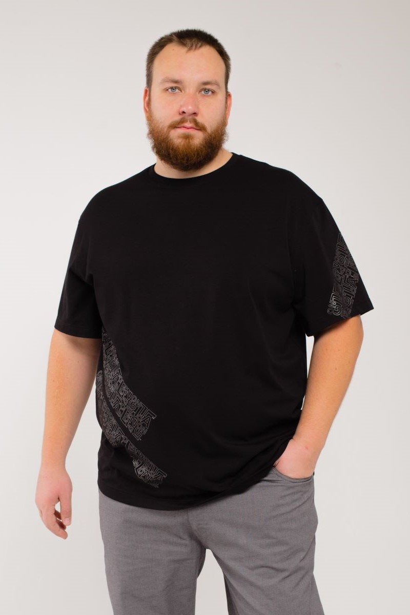 Футболка мужская мужская борльшого размера, арт 4080/1/39