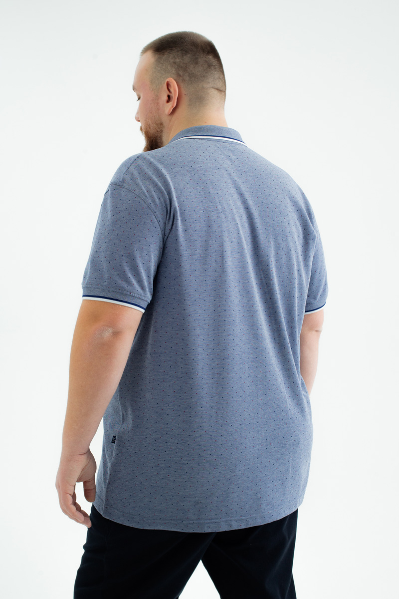 Мужская футболка-поло большого размера, арт 50322/2