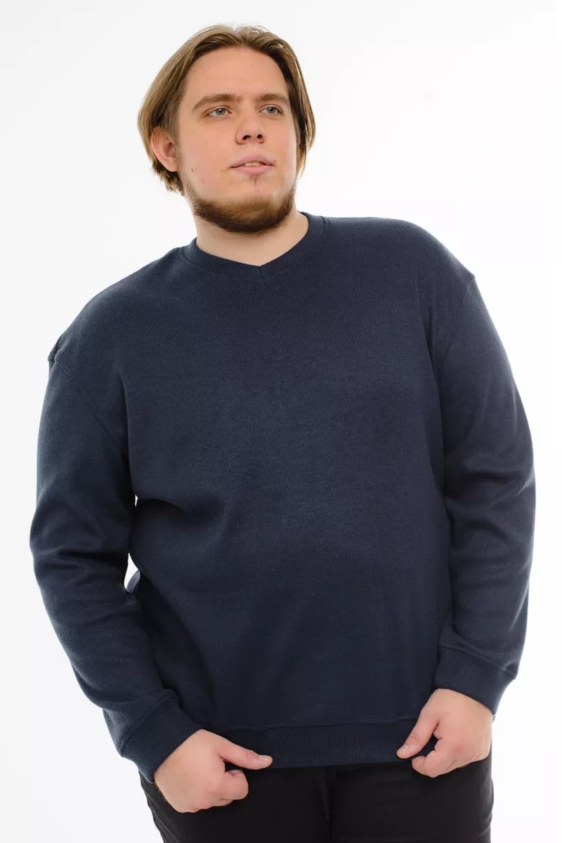 Джемпер мужской мужской большого размера, арт 40349/4