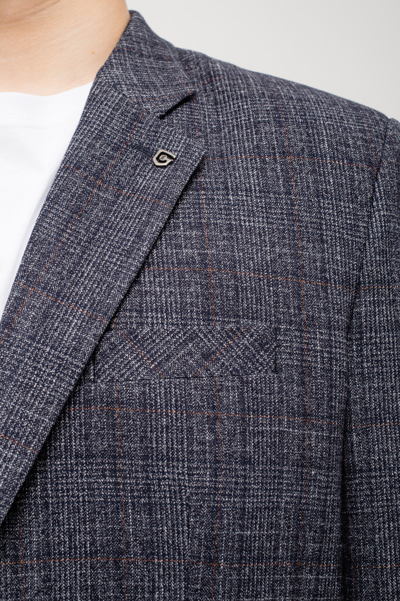 Мужской пиджак большого размера, арт 21131/12