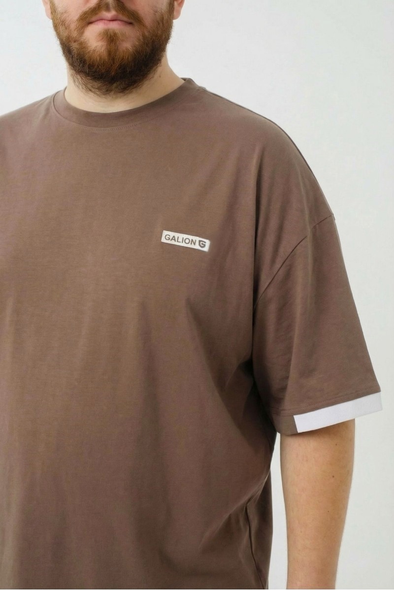 Футболка мужская мужская больших размеров, арт 40430/4 