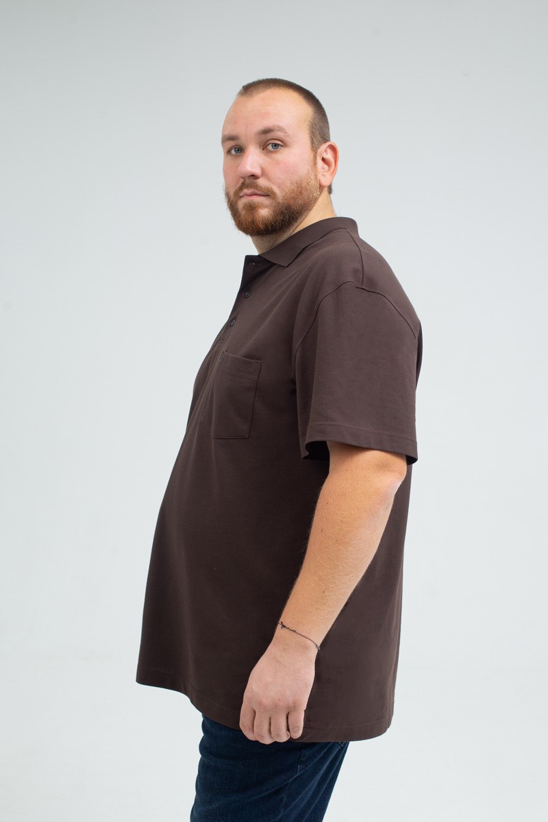 Мужская футболка-поло большого размера, арт 50130/18