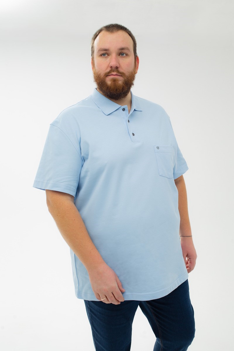 Мужская футболка-поло большого размера, арт 50130/8