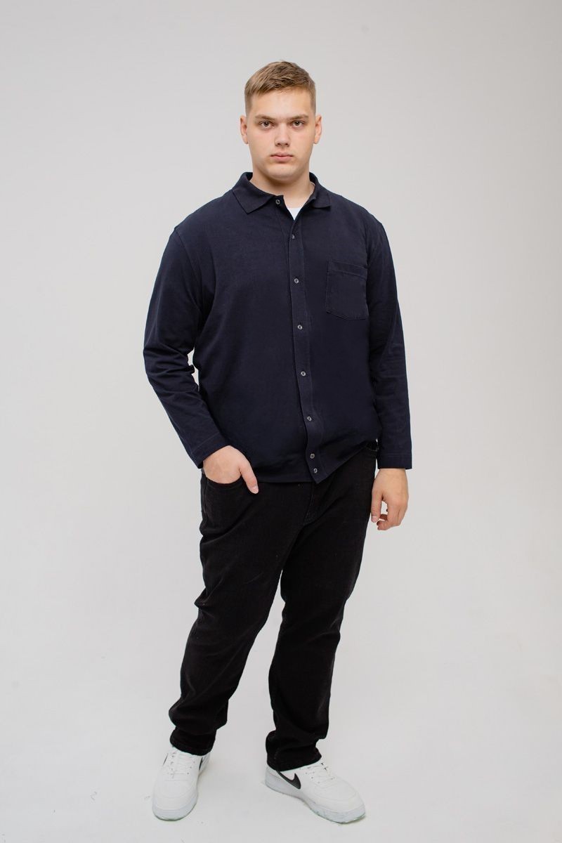 Рубашка мужская большого размера, арт 20155/4