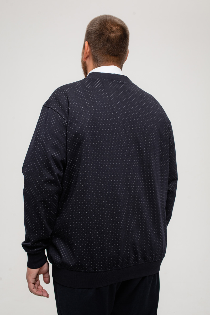 Кардиган мужской мужской большого размера, арт 60229/1