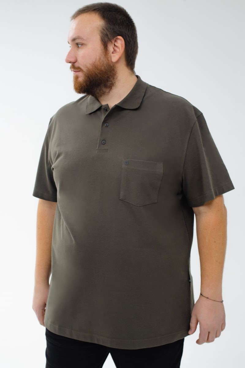 Мужская футболка-поло большого размера, арт 50130/7