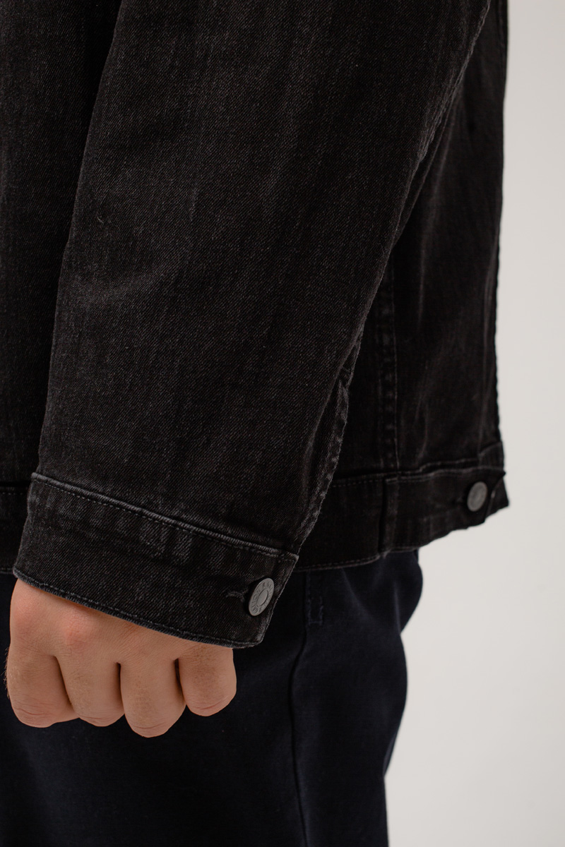 Мужская джинсовая куртка большого размера, арт 25190/2