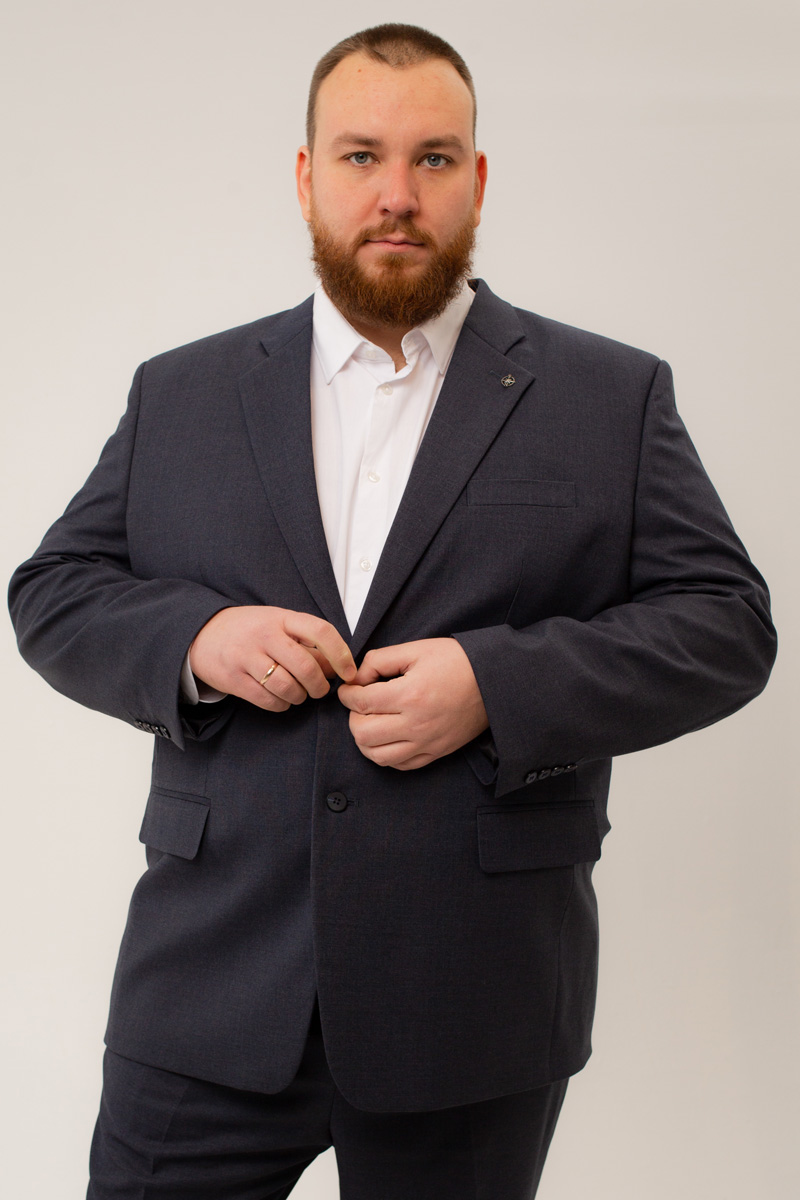 Мужской Костюм классический большого размера, арт 2861/3