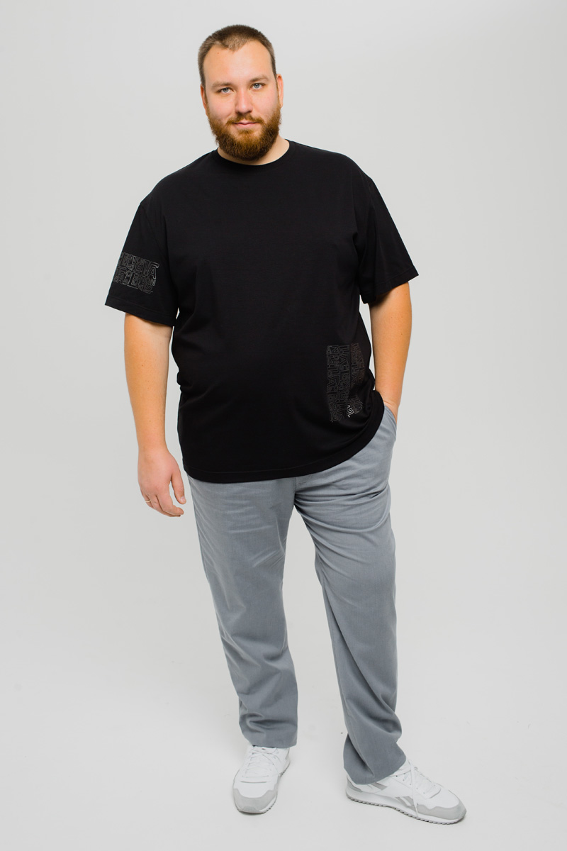 Футболка мужская мужская борльшого размера, арт 4080/1/38