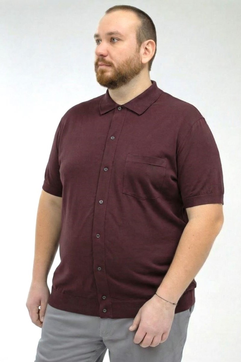 Рубашка мужская большого размера, арт 20202/6