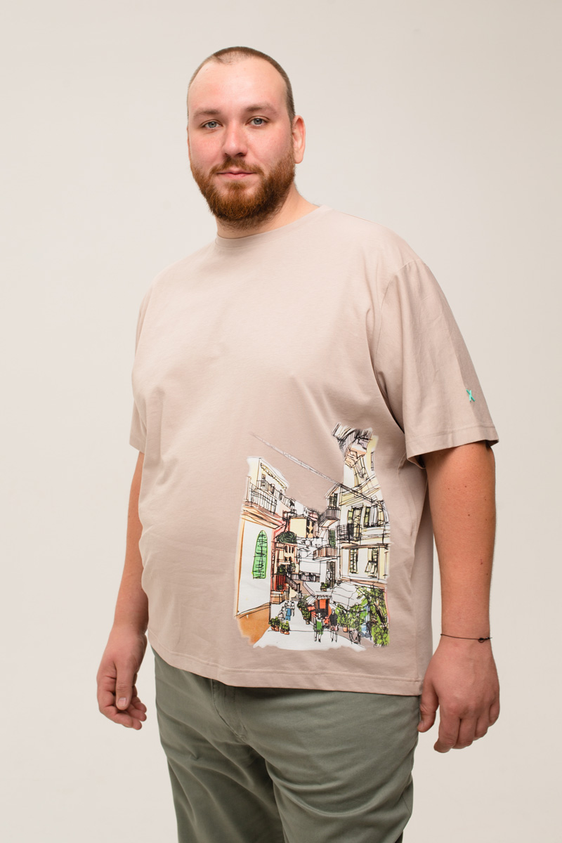 Футболка MAXFORT мужская мужская больших размеров, арт 41429-200 