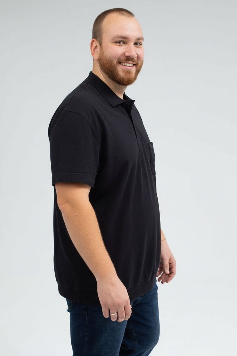 Мужская футболка-поло большого размера, арт 50220/1