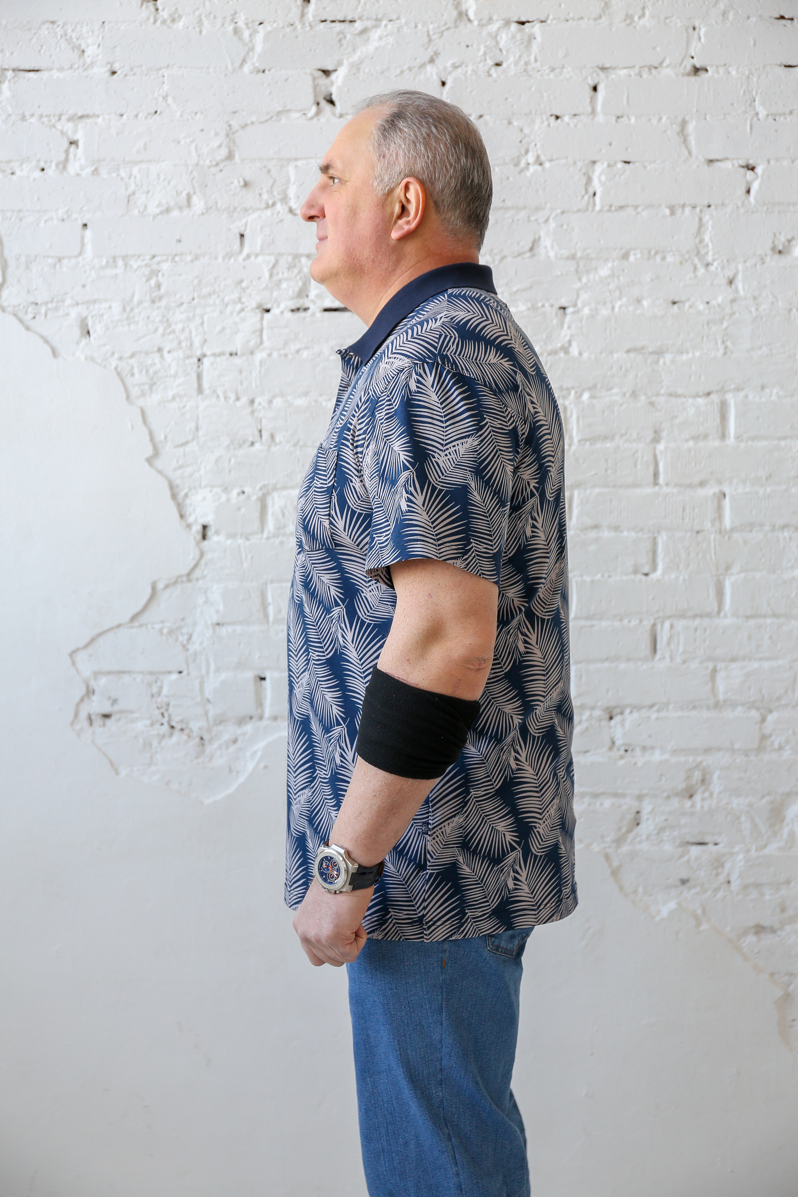 Мужская футболка-поло большого размера, арт 50267