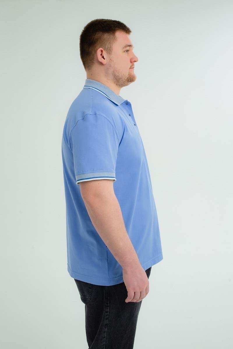 Мужская футболка-поло большого размера, арт 50330/17