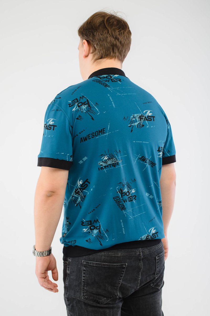 Мужская футболка-поло большого размера, арт 50297/2