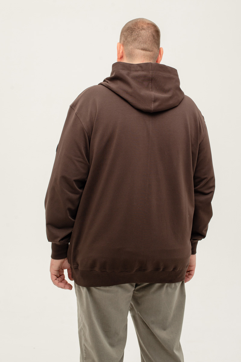 Толстовка 60285/18 коричневый