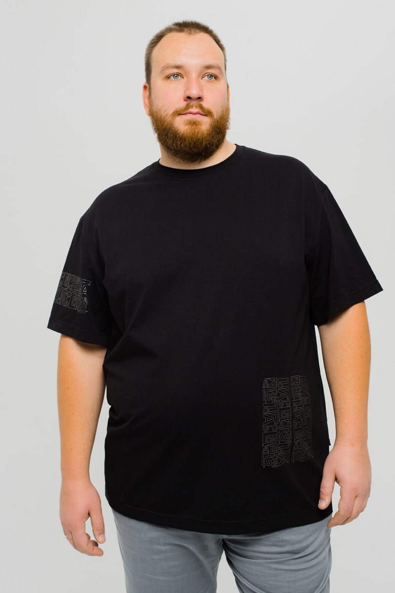 Футболка мужская мужская борльшого размера, арт 4080/1/38