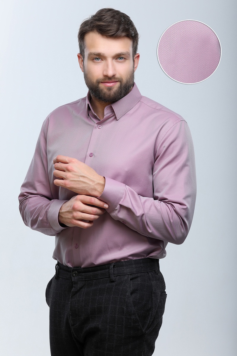 Мужская сорочка мужская большого размера, арт 25-65 Б-07