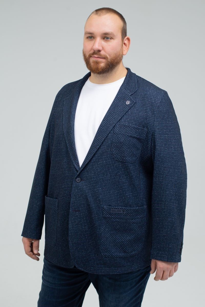Мужской пиджак  большого размера, арт 21134/7