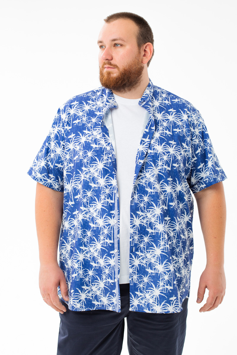 Рубашка MAXFORT мужская большого размера, арт Palermo 100