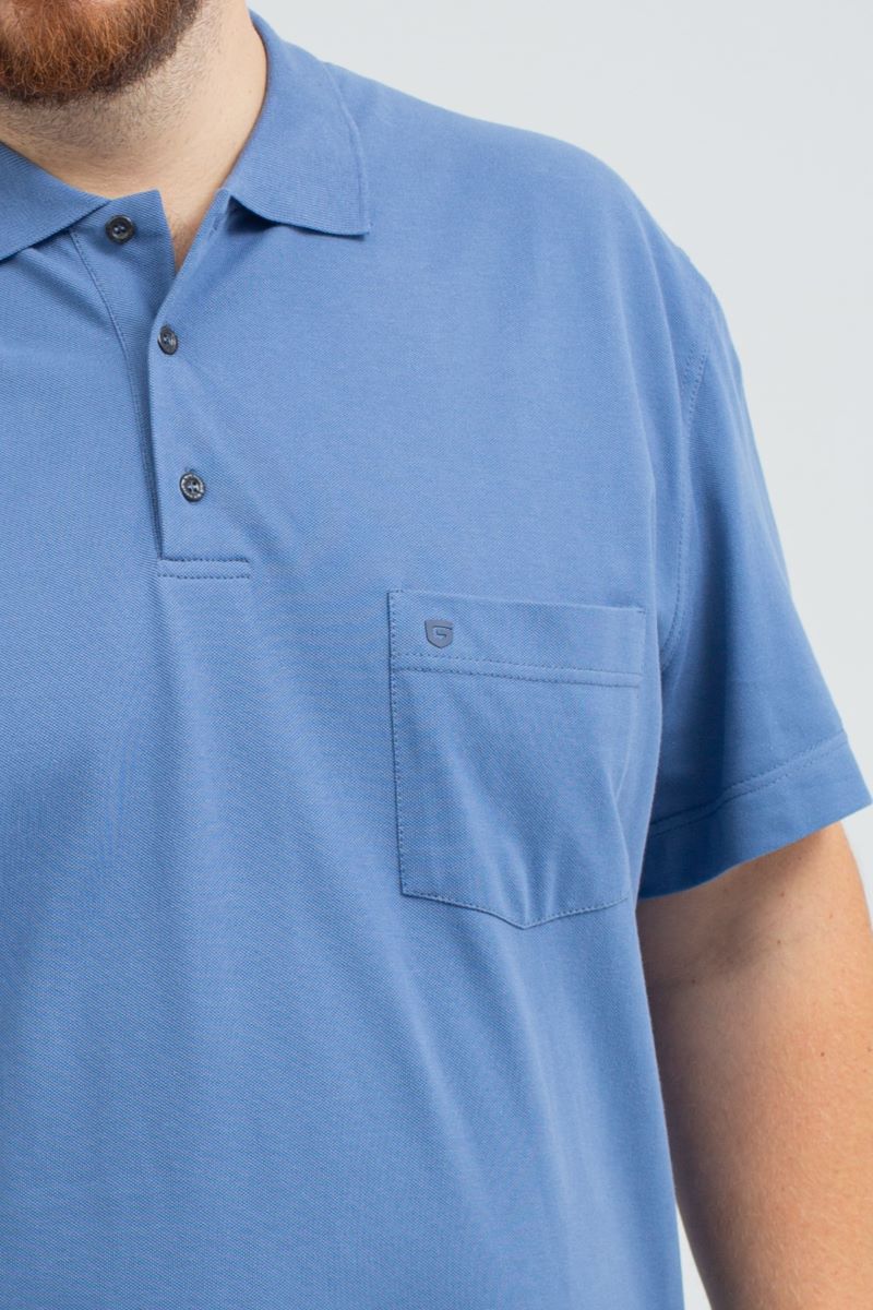 Мужская футболка-поло большого размера, арт  50220/27