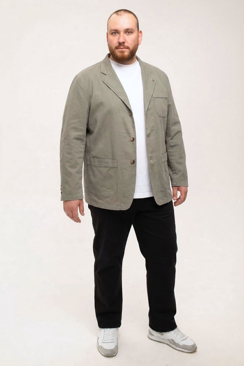 Мужской пиджак большого размера, арт 21116/40