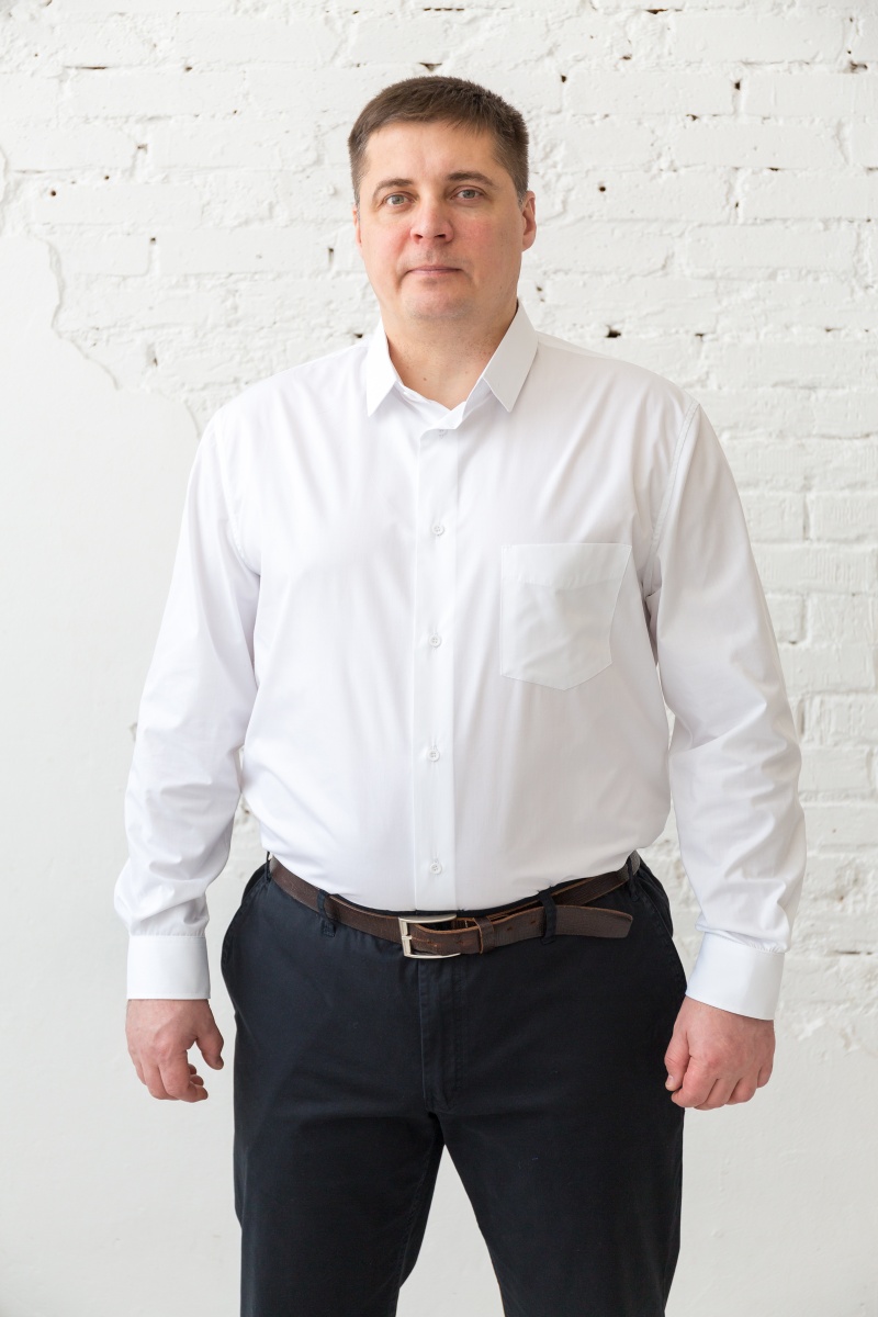 Мужская сорочка мужская большого размера, арт 20184