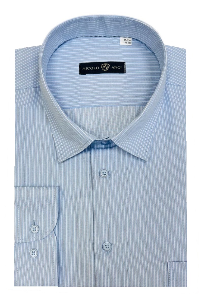 Мужская сорочка мужская большого размера, арт 25-63-Б-06