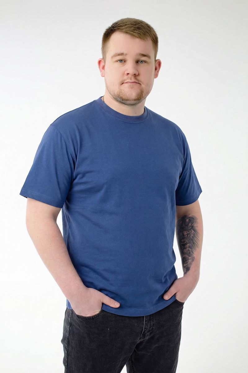 Футболка мужская мужская больших размеров, арт 4070/27 