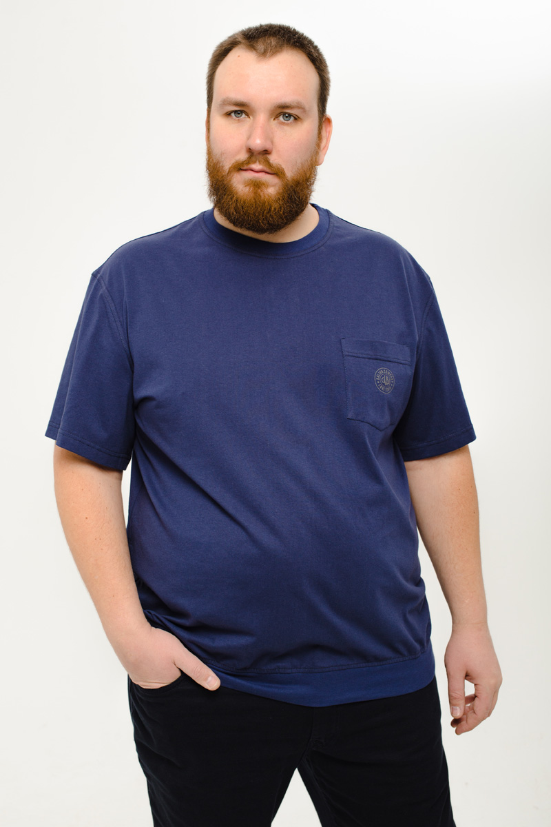 Футболка мужская мужская больших размеров, арт 40360/27 