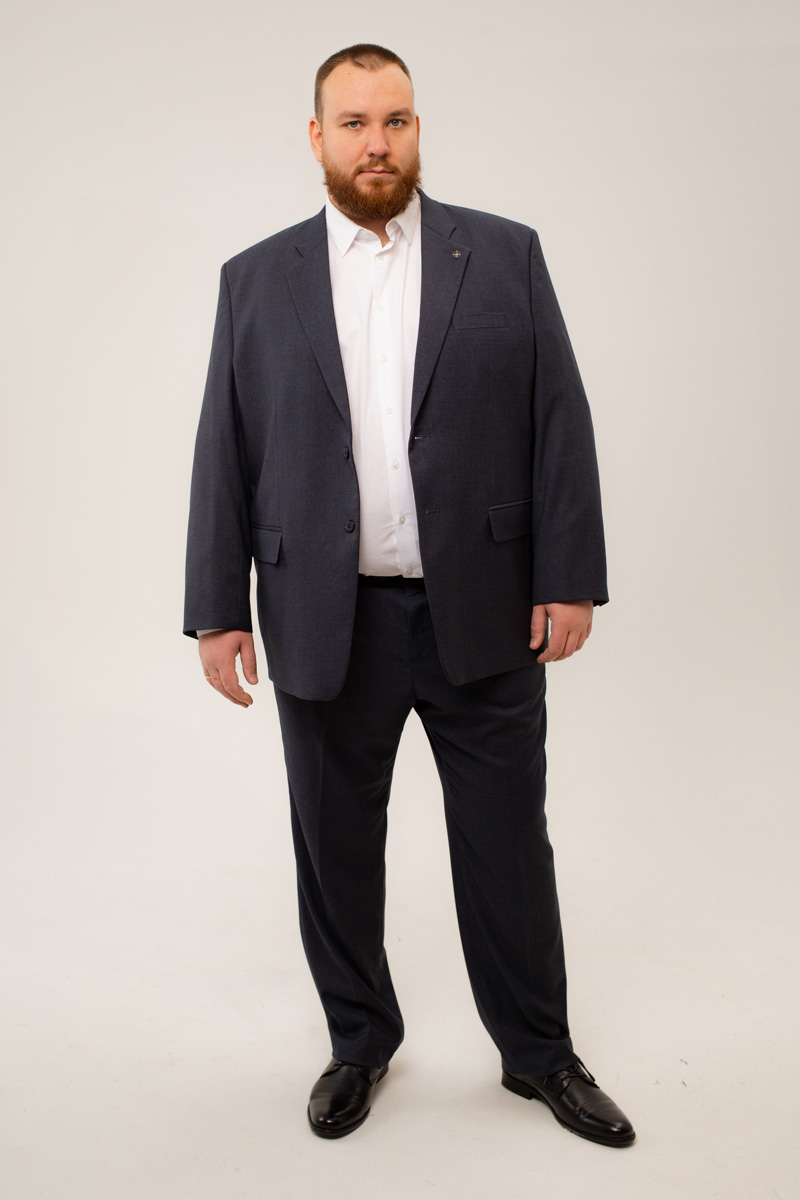 Мужской Костюм классический большого размера, арт 2861/3