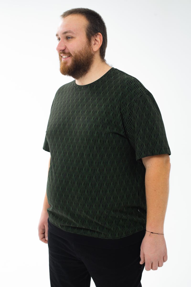 Футболка мужская мужская больших размеров, арт 40407/2 