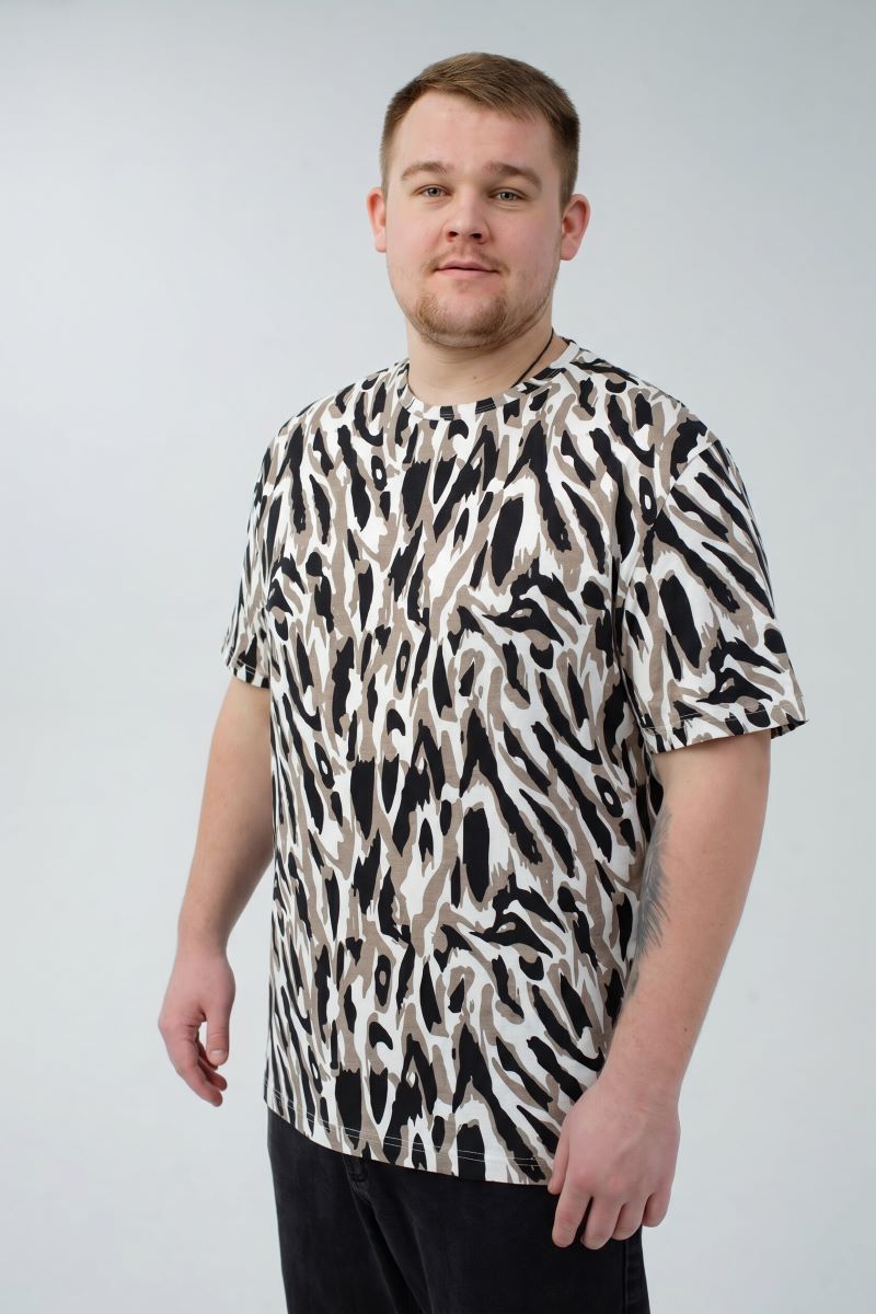 Футболка мужская мужская больших размеров, арт 0100/3 