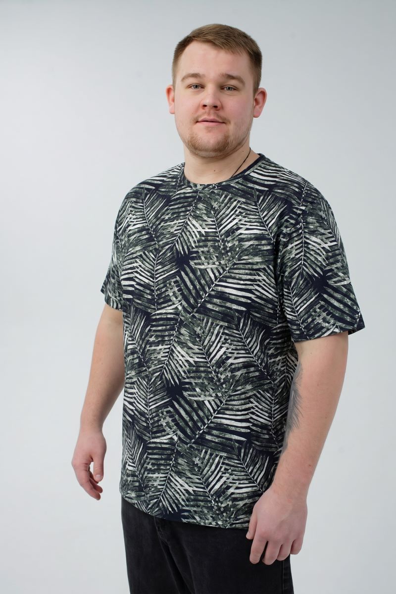 Футболка мужская мужская больших размеров, арт 0100/2 