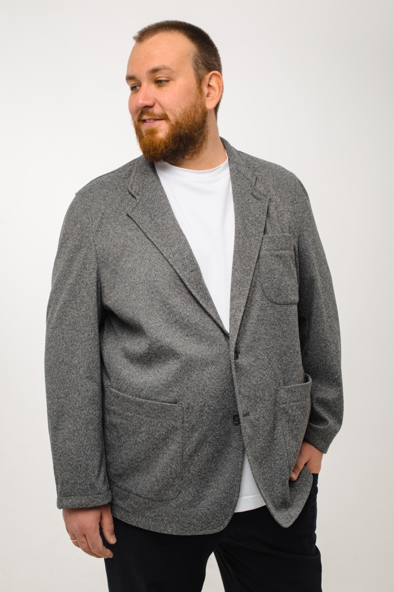 Мужской пиджак  большого размера, арт 21134/4