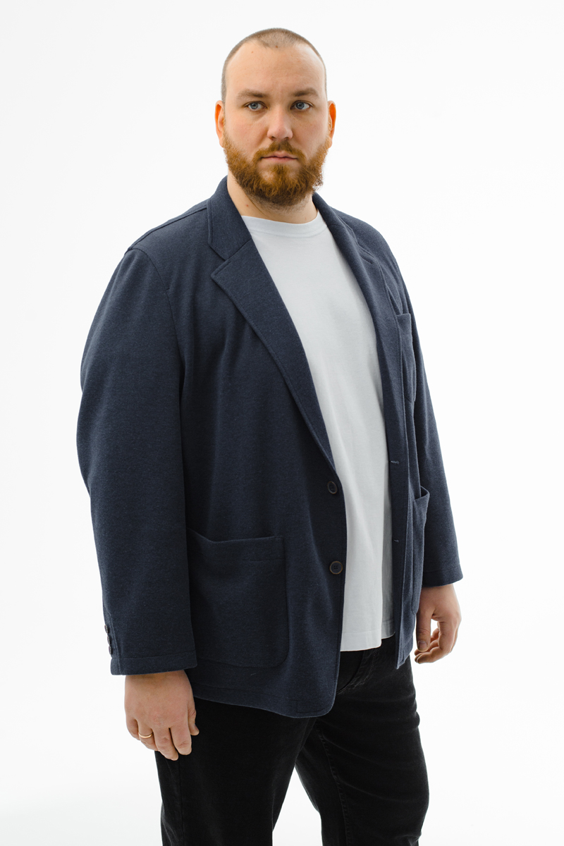 Мужской пиджак  большого размера, арт 21122/1