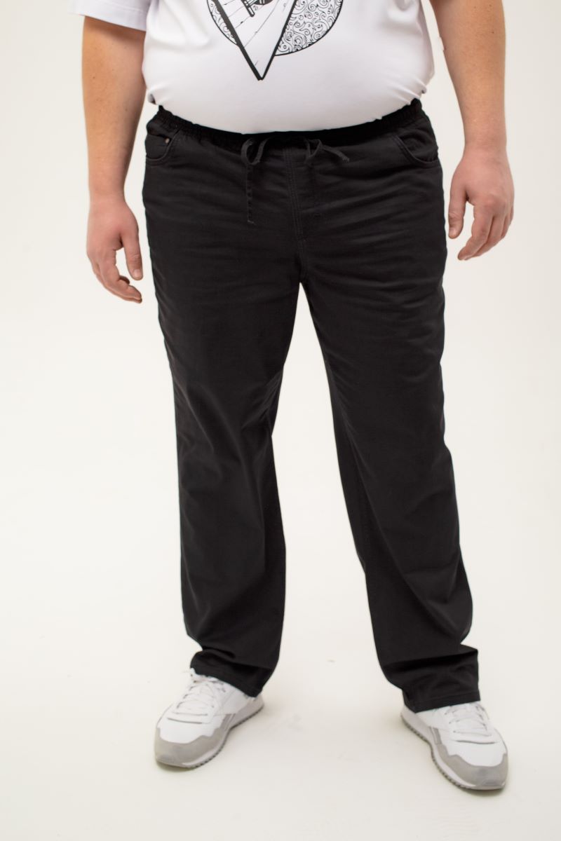 Мужские джинсы с круговой резинкой большого размера, арт 9150/2