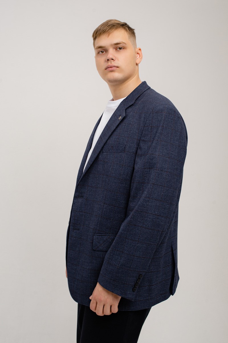 Мужской пиджак большого размера, арт 21131/11
