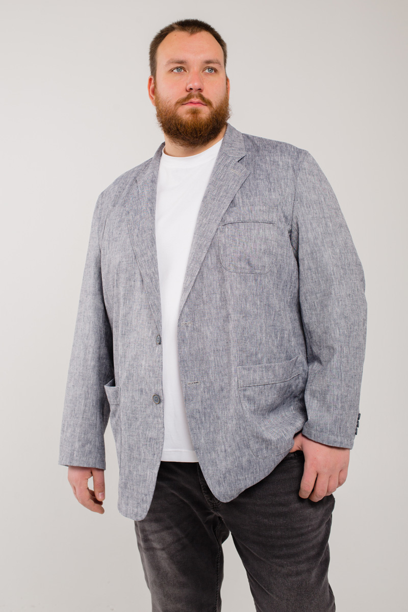 Мужской пиджак большого размера, арт 21133/27