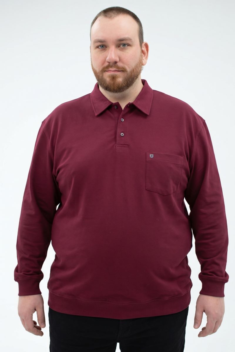 Мужская футболка-поло большого размера, арт 50288/6