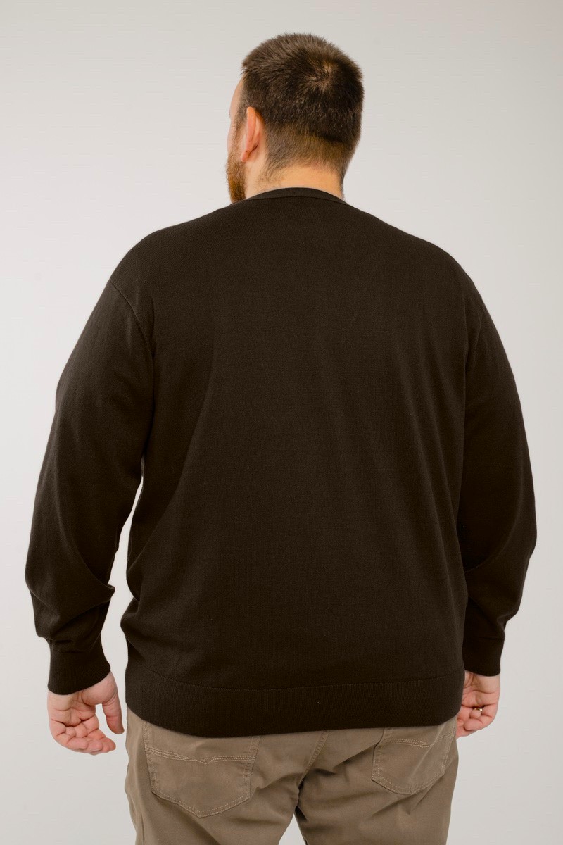 Кардиган мужской мужской большого размера, арт 3279/18