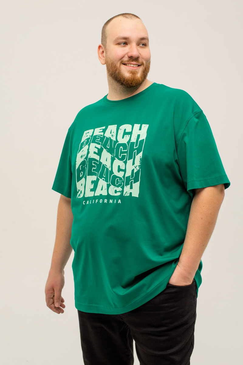 Футболка мужская мужская больших размеров, арт 4080/30/45 