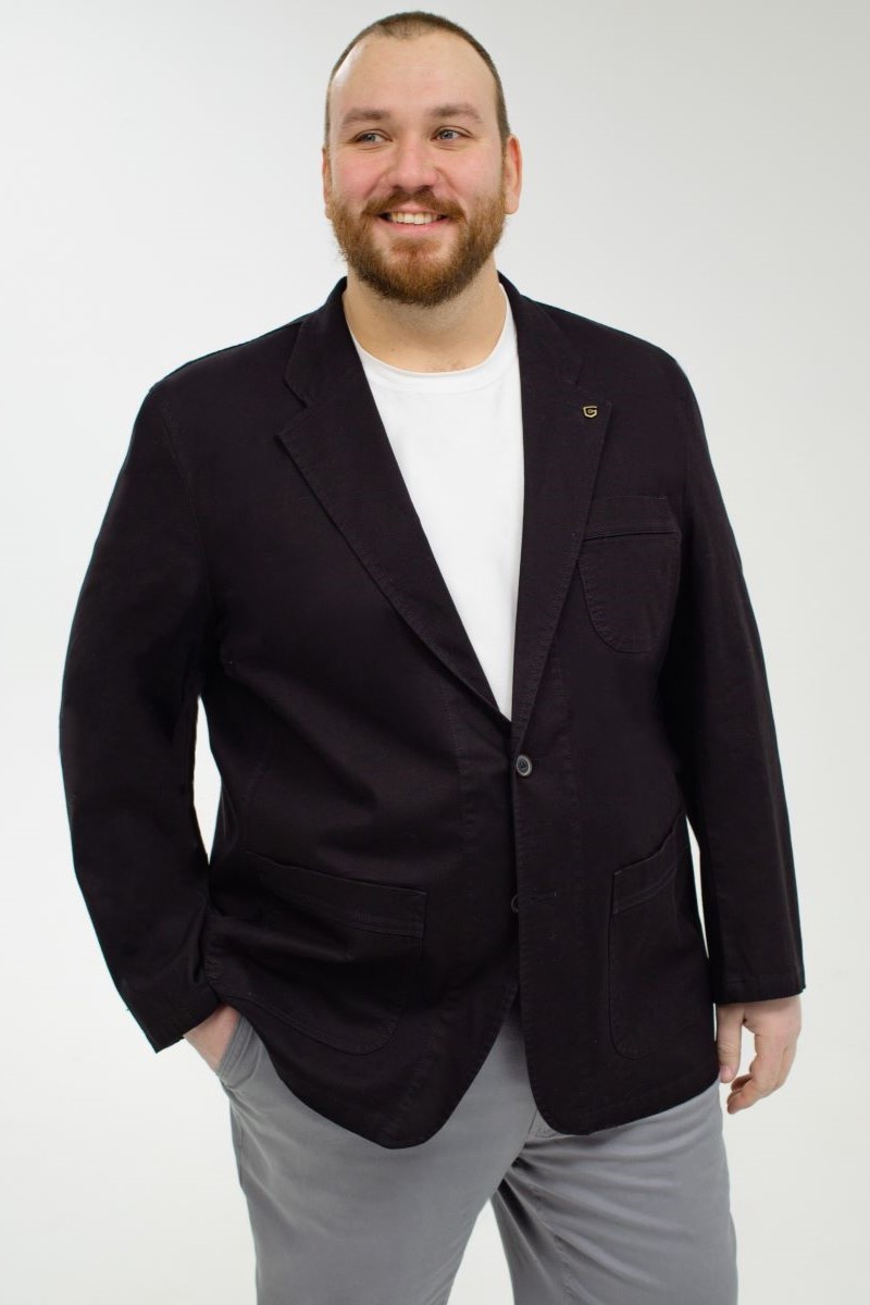 Мужской пиджак большого размера, арт 21116/1 
