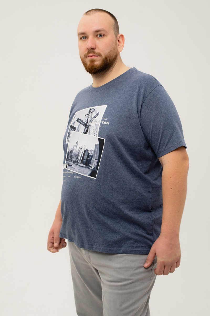 Футболка CasaModa мужская мужская больших размеров, арт 954383900/126 