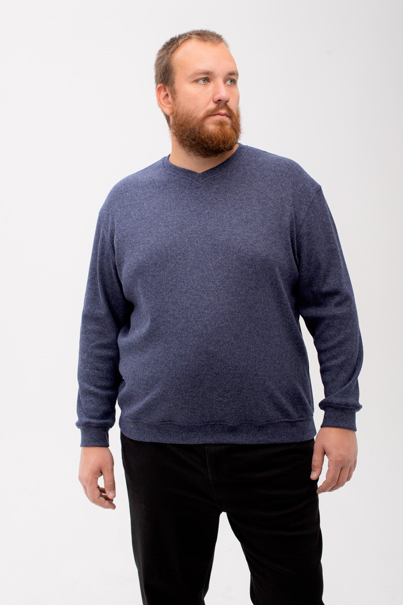 Джемпер мужской мужской большого размера, арт 40349/13