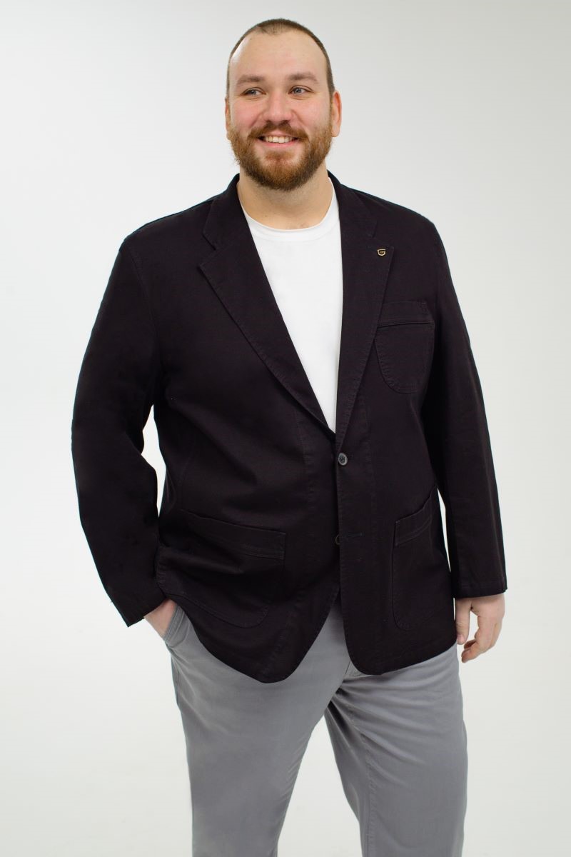 Мужской пиджак большого размера, арт 21116/1 