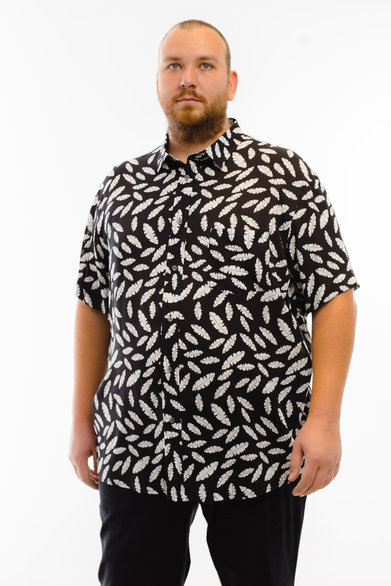 Рубашка мужская большого размера, арт 20214