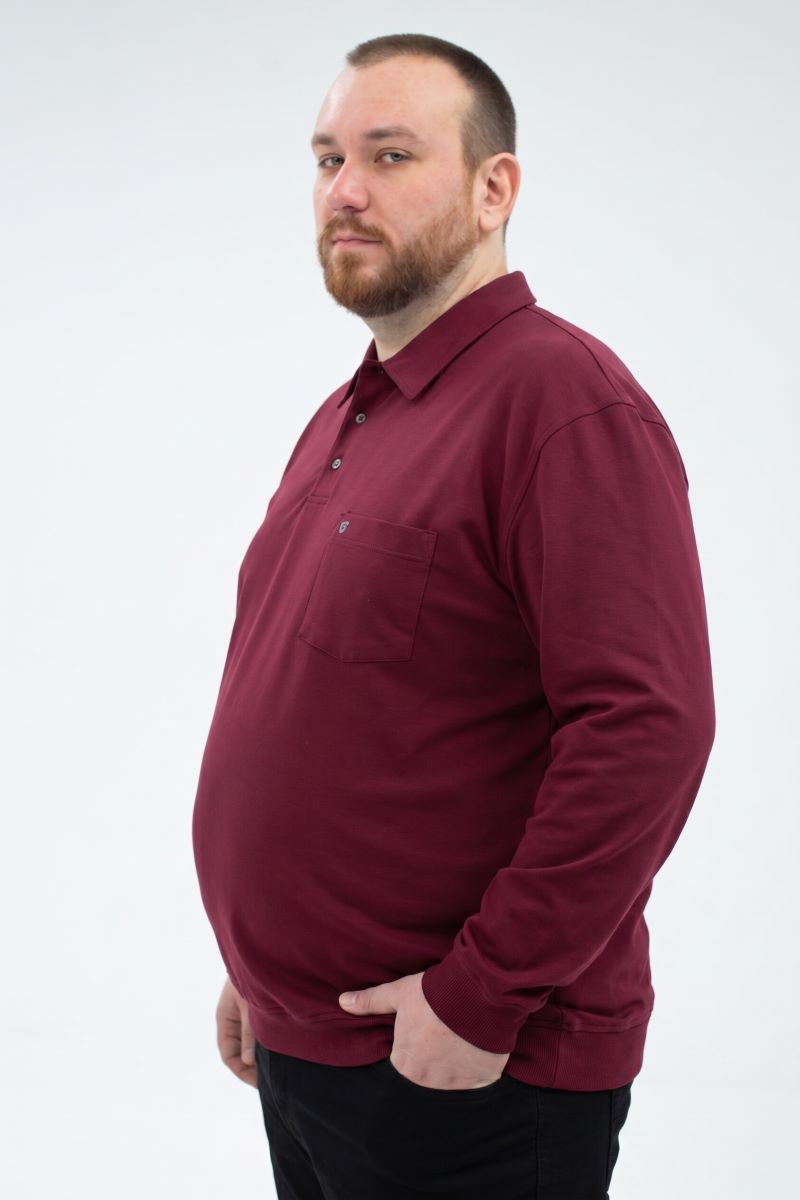 Мужская футболка-поло большого размера, арт 50288/6