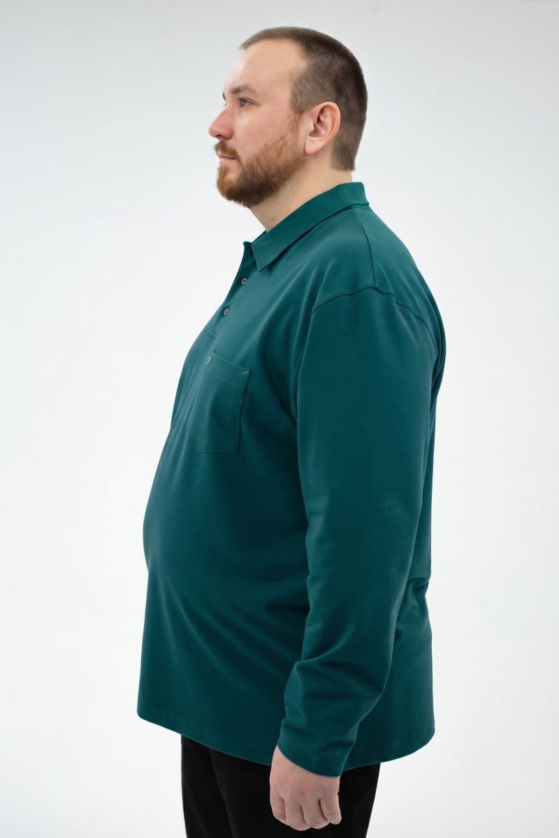 Мужская футболка-поло большого размера, арт 50287/11