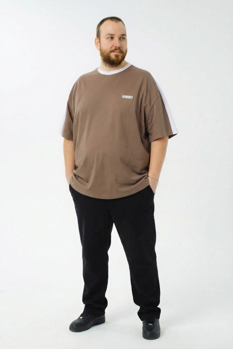 Футболка мужская мужская больших размеров, арт 40432/4 